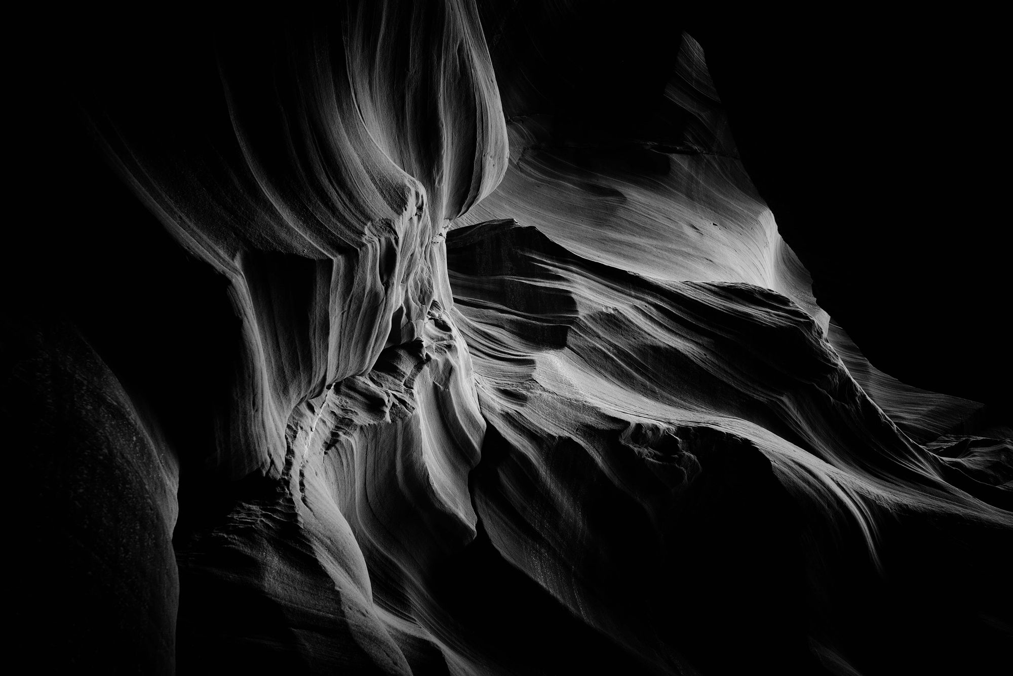 Photographing Antelope Canyon In Black And White