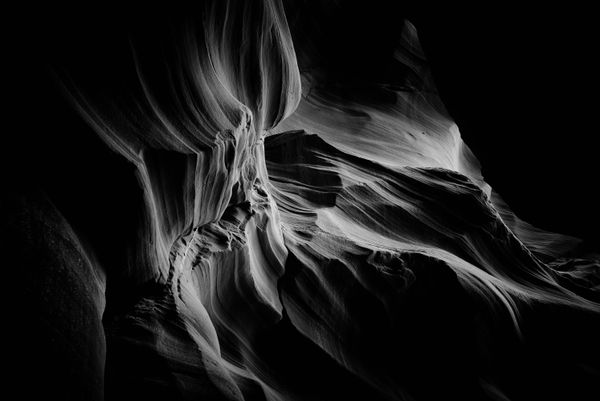 Photographing Antelope Canyon In Black And White