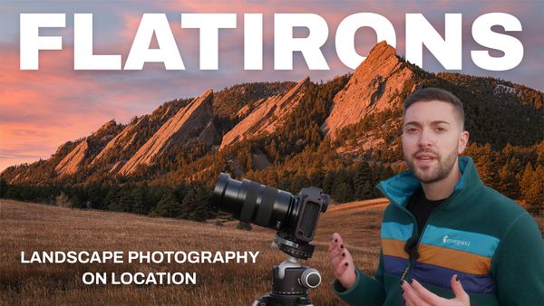 Landscape Photography Shoot of the Colorado Flatirons