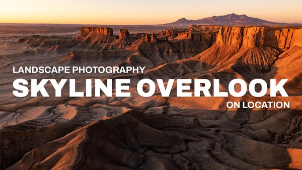 Photographing SKYLINE RIM OVERLOOK in Utah